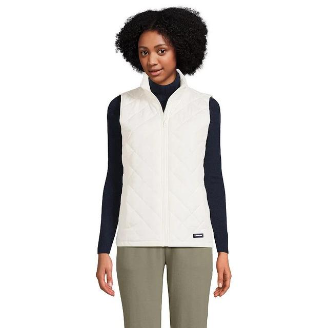 Plus Size Lands End Insulated Vest, Womens Red Product Image