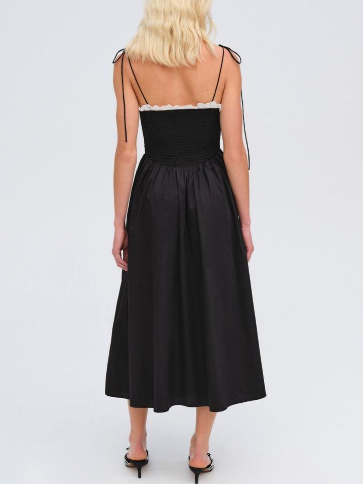 Bethany Midi Dress — Black Product Image