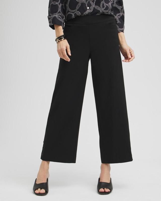 Chico's Women's Brigitte Grommet Wide Leg Pants Product Image