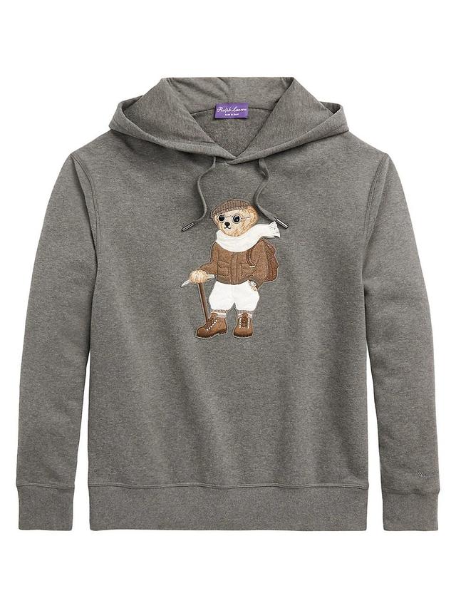 Mens Polo Bear Cotton-Blend Hoodie Product Image