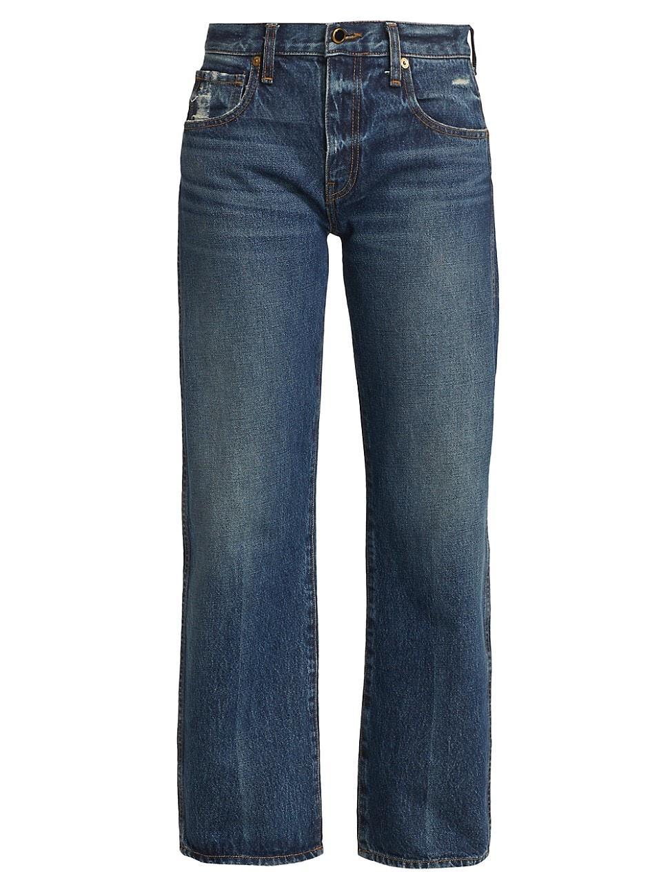 Womens Kerrie Straight Jeans Product Image