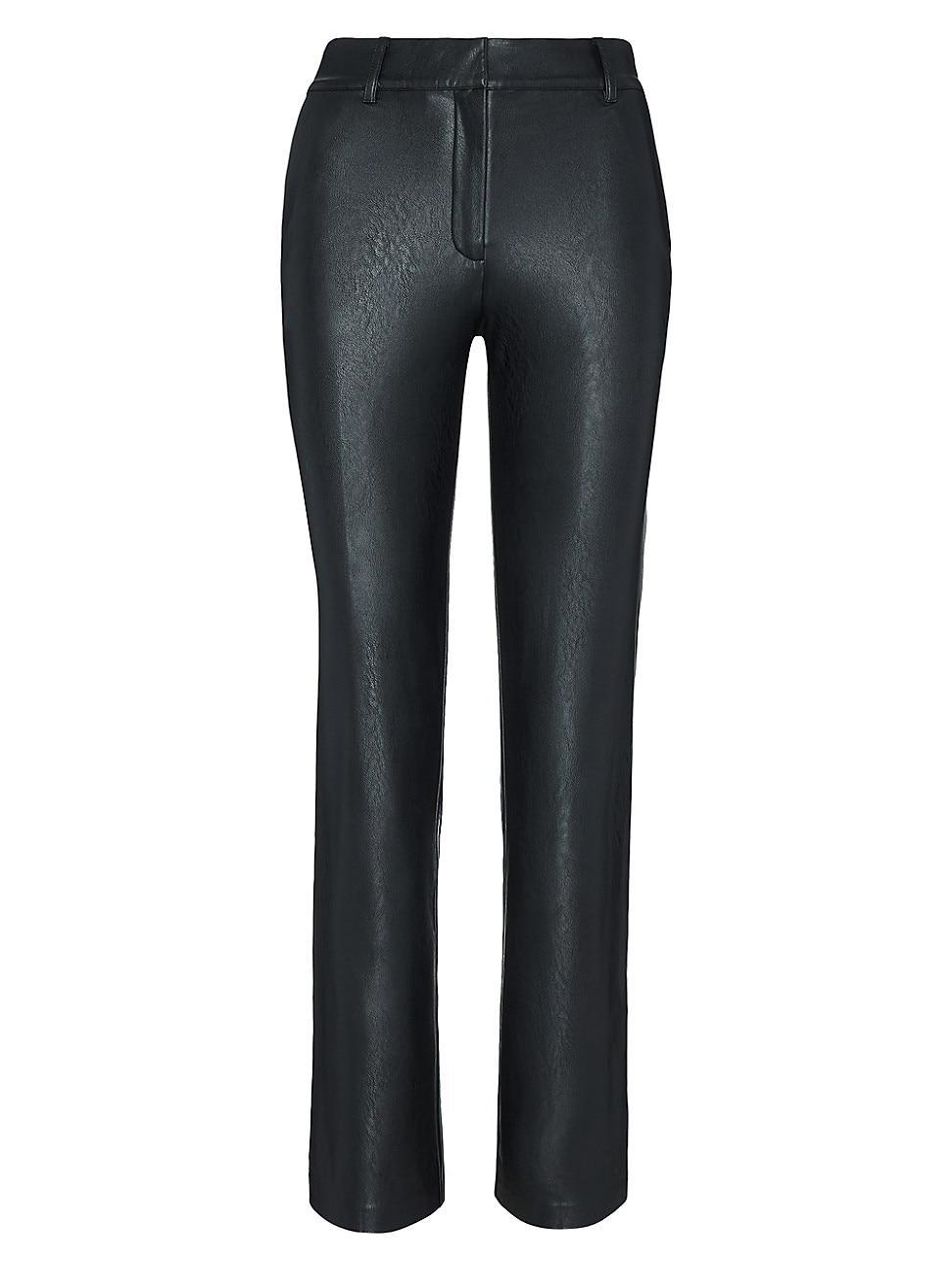 Commando Faux Leather Full-Length Trousers SLG75 Women's Casual Pants Product Image