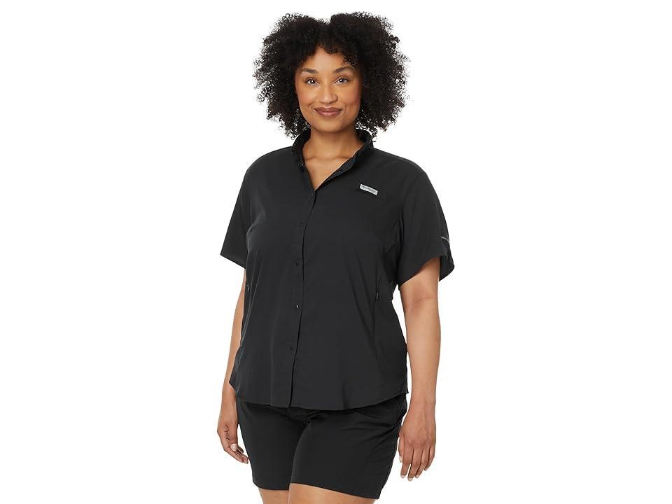 Columbia Plus Size Tamiami II S/S Shirt Women's Short Sleeve Button Up Product Image