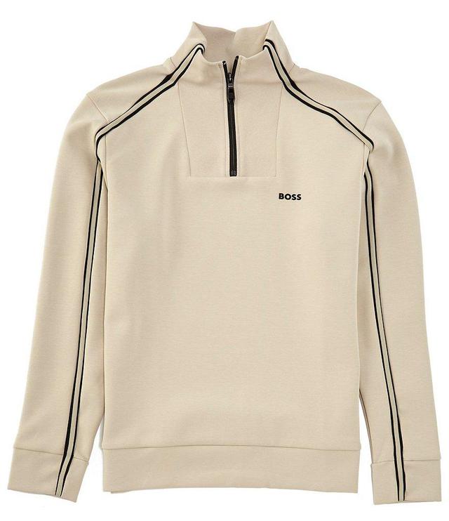 Hugo Boss BOSS Stretch Quarter-Zip Pullover Product Image