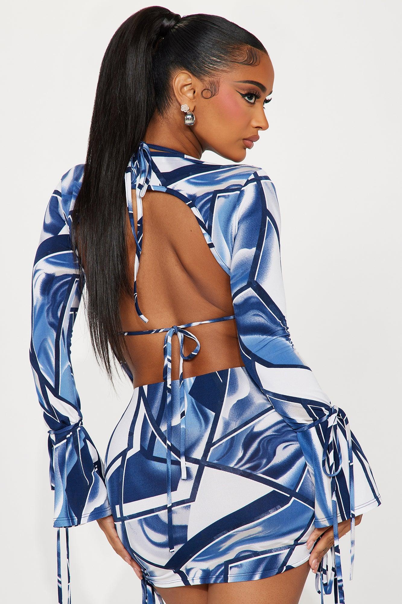 Kora Print 3 Piece Set - Blue/combo Product Image