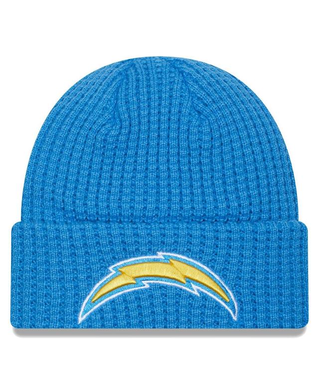 Mens New Era Powder Blue Los Angeles Chargers Prime Cuffed Knit Hat Product Image