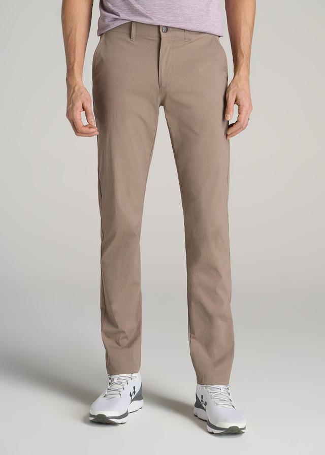 TAPERED FIT Traveler Chino Pants for Tall Men in Light Khaki Male Product Image