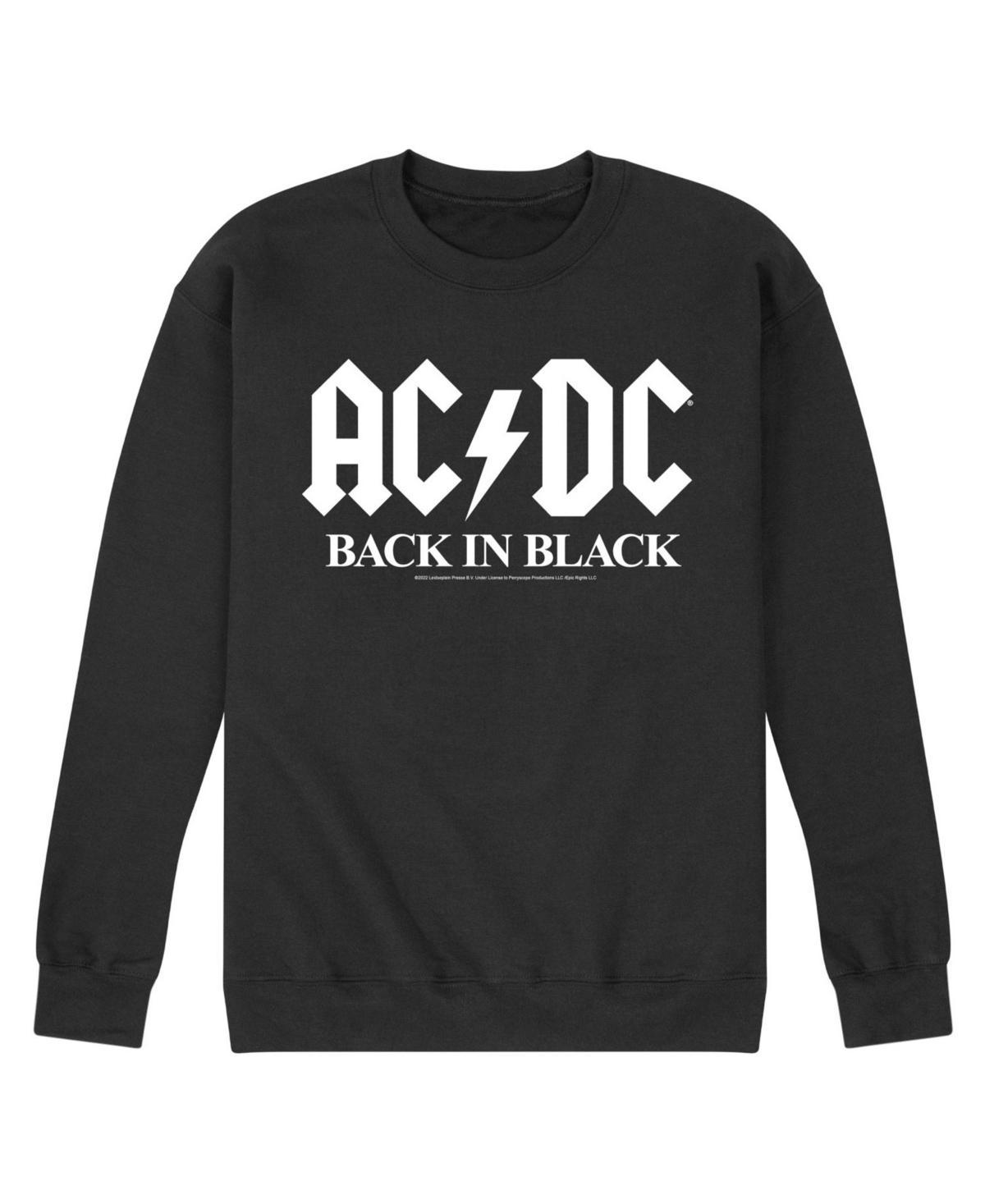 Mens Acdc Back Fleece T-shirt - Black Product Image