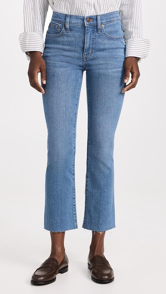 Madewell Mid Rise Kick Out Jeans | Shopbop Product Image