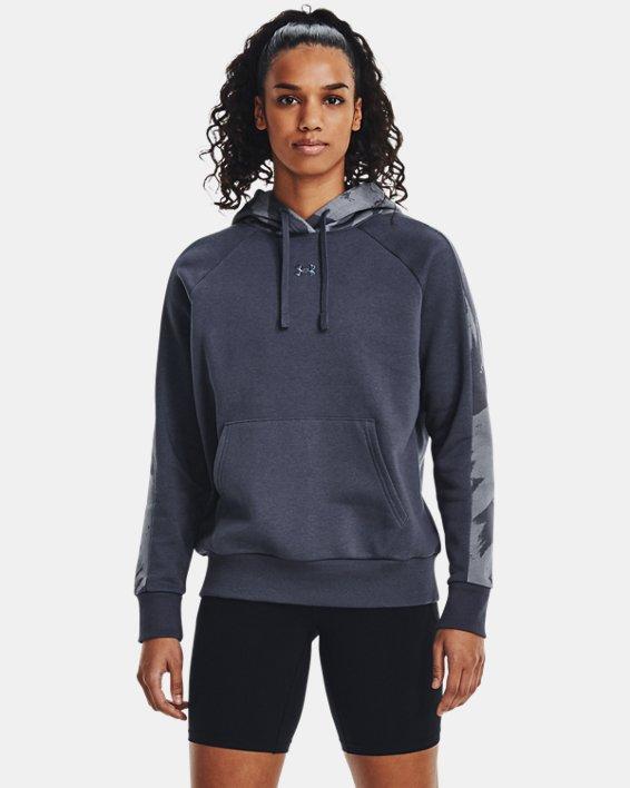 Women's UA Rival Fleece Blocked Hoodie Product Image