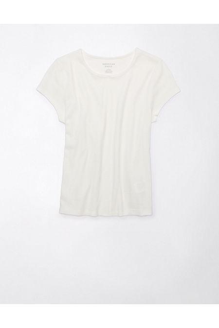 AE Short-Sleeve Hey Baby Ribbed Tee Women's Product Image