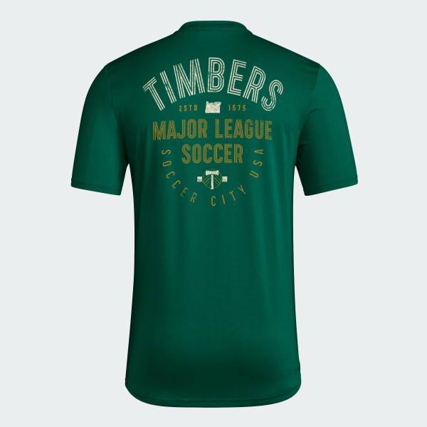 Portland Timbers Short Sleeve Pre-Game Tee Product Image