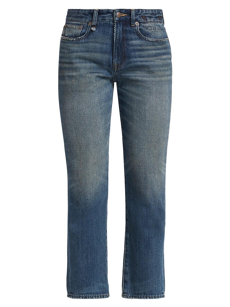 Womens Romeo Low-Rise Crop Jeans Product Image