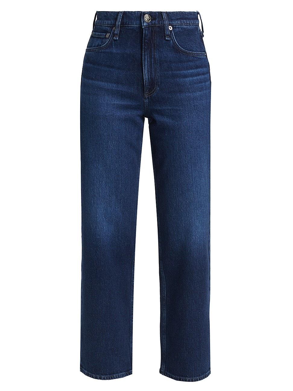 Womens Shea High-Rise Straight-Leg Jeans Product Image