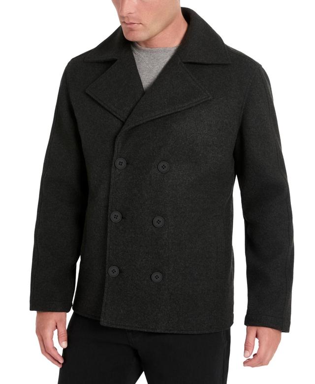 Kenneth Cole Mens Double-Breasted Peacoat Product Image