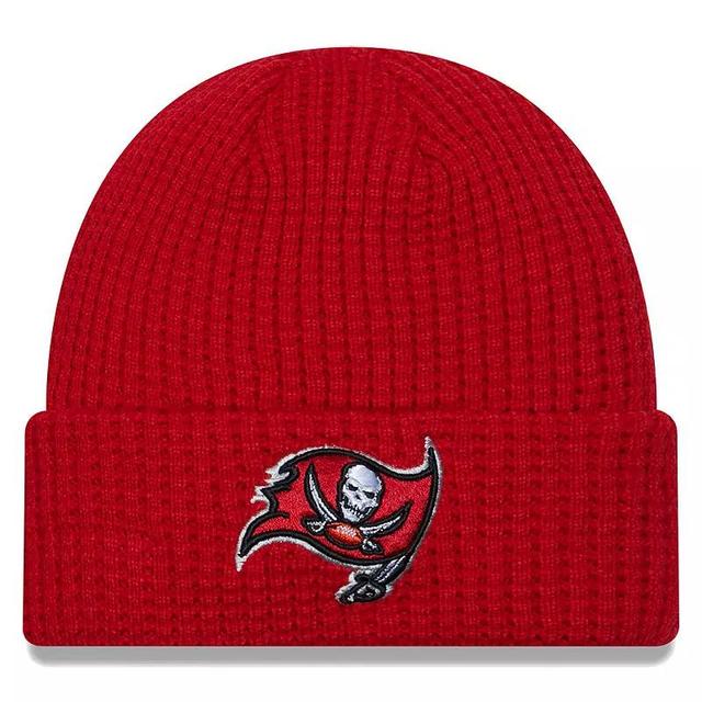 Mens New Era Tampa Bay Buccaneers Prime Cuffed Knit Hat Product Image