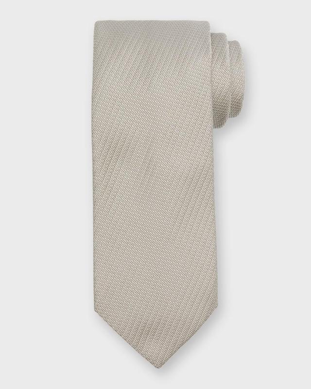 Mens Textured Silk Tie Product Image