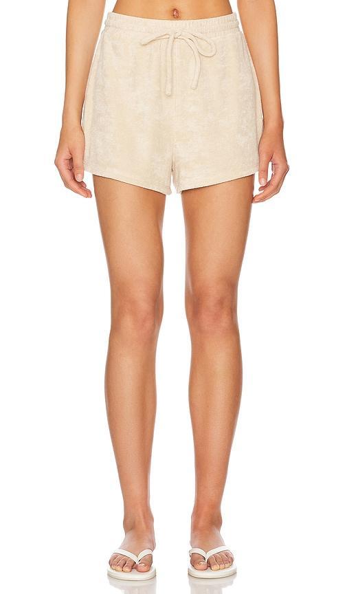 Lovers and Friends Kaia Short in Beige Product Image