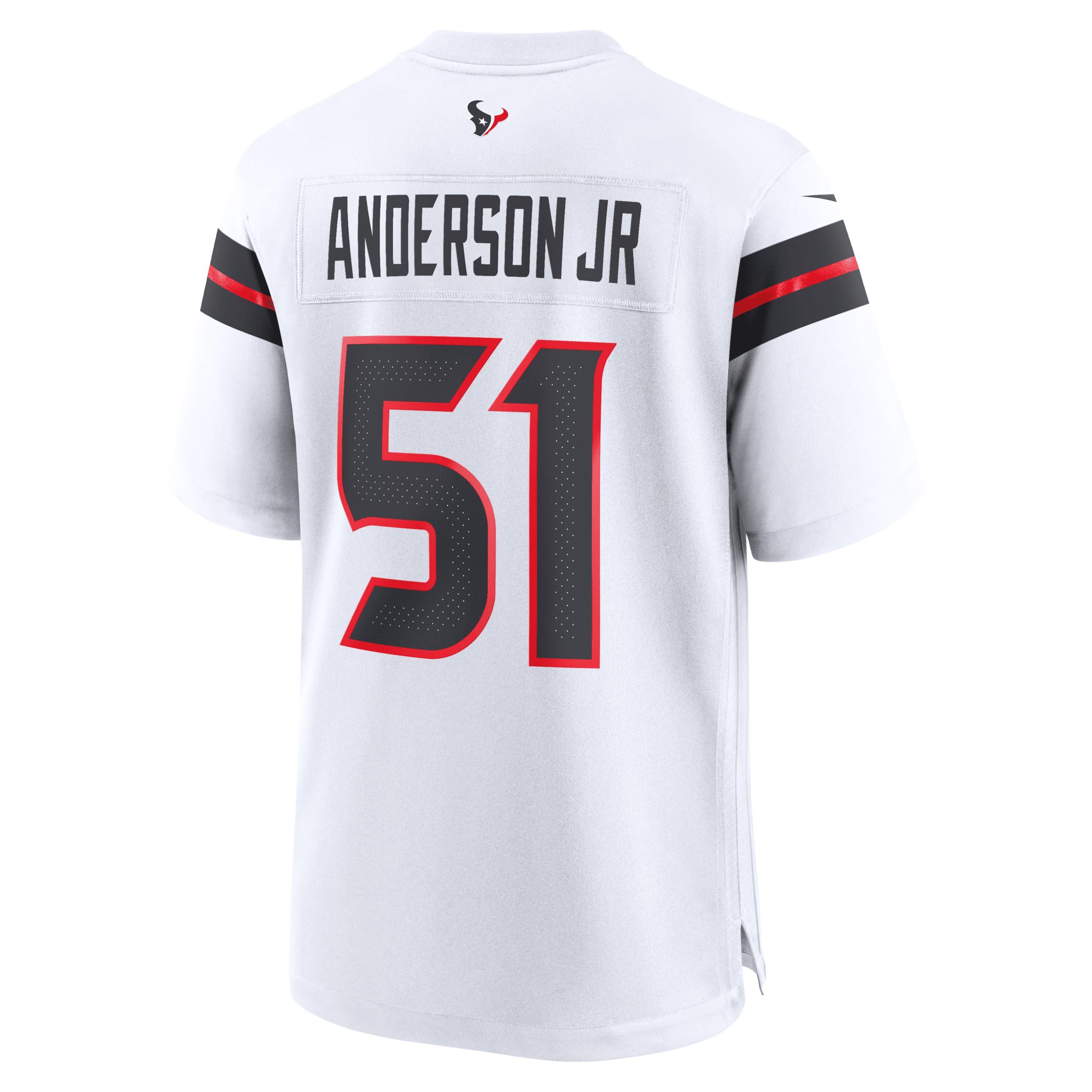 Mens Nike Will Anderson Jr. Houston Texans Game Jersey Product Image