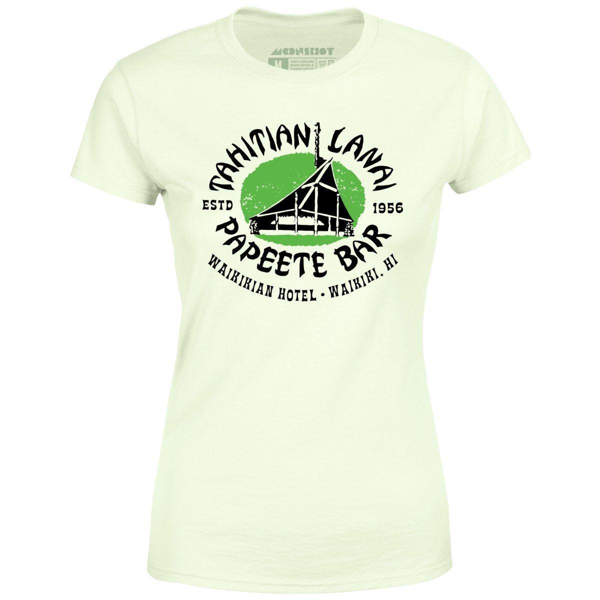 Tahitian Lanai Papeete Bar - Waikiki, HI - Vintage Tiki Bar - Women's T-Shirt Female Product Image