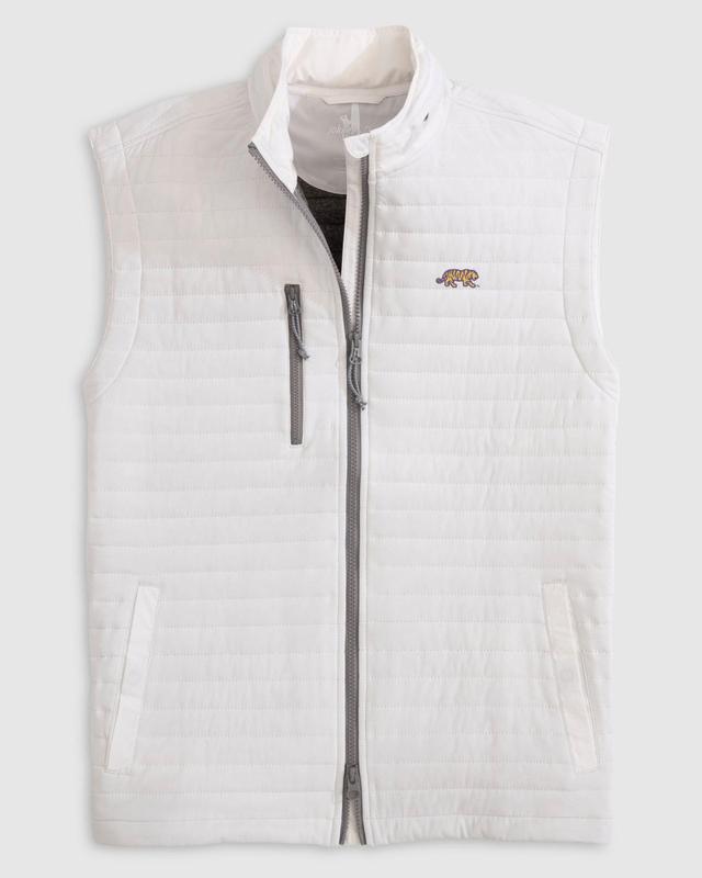 Virginia Tech Crosswind Quilted Performance Vest Male Product Image