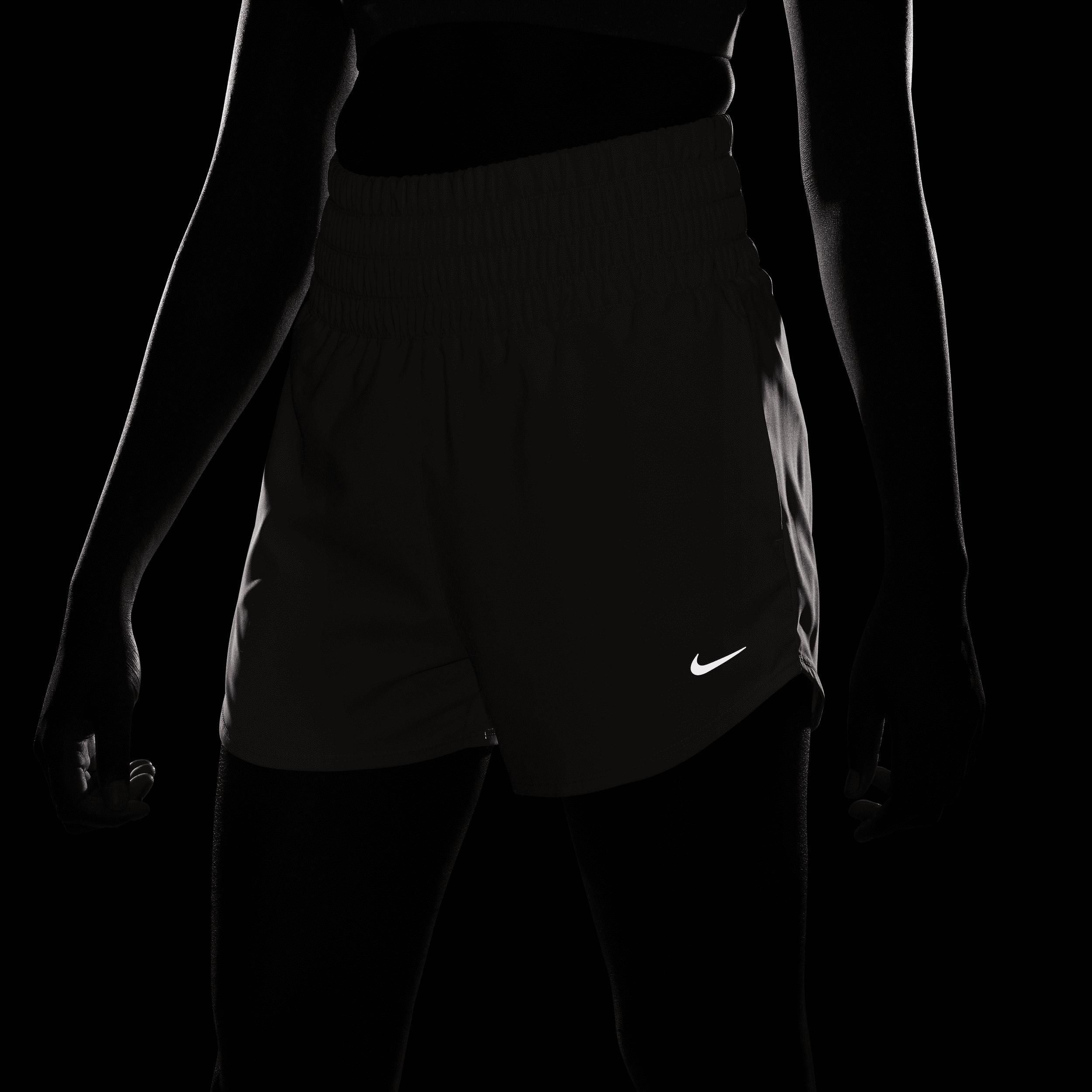 Nike Women's One Dri-FIT Ultra High-Waisted 3" Brief-Lined Shorts Product Image