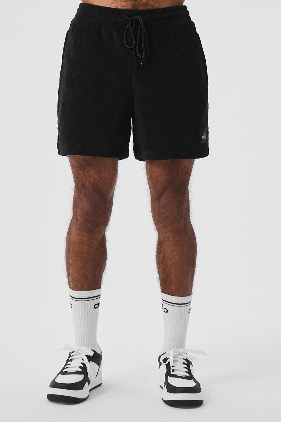 7" Coastal Terry Short - Black Male Product Image