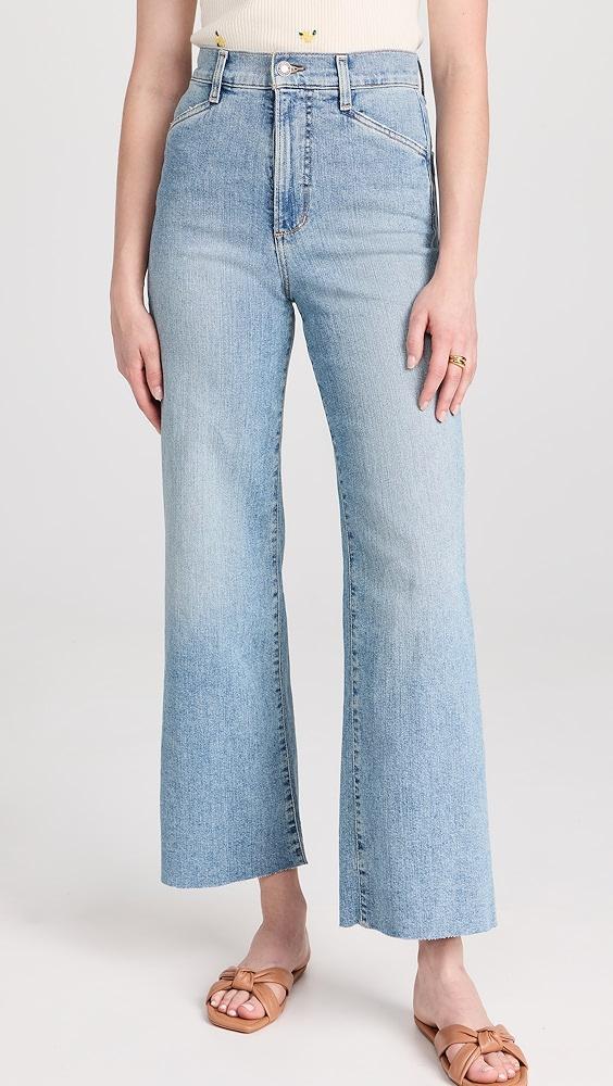 Favorite Daughter The Mischa Super High Rise Wide Leg Ankle Jeans | Shopbop Product Image