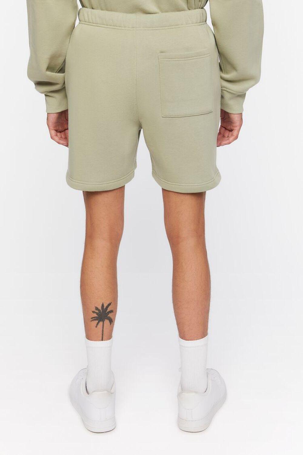 Fleece Flocked Still Going Graphic Shorts | Forever 21 Product Image