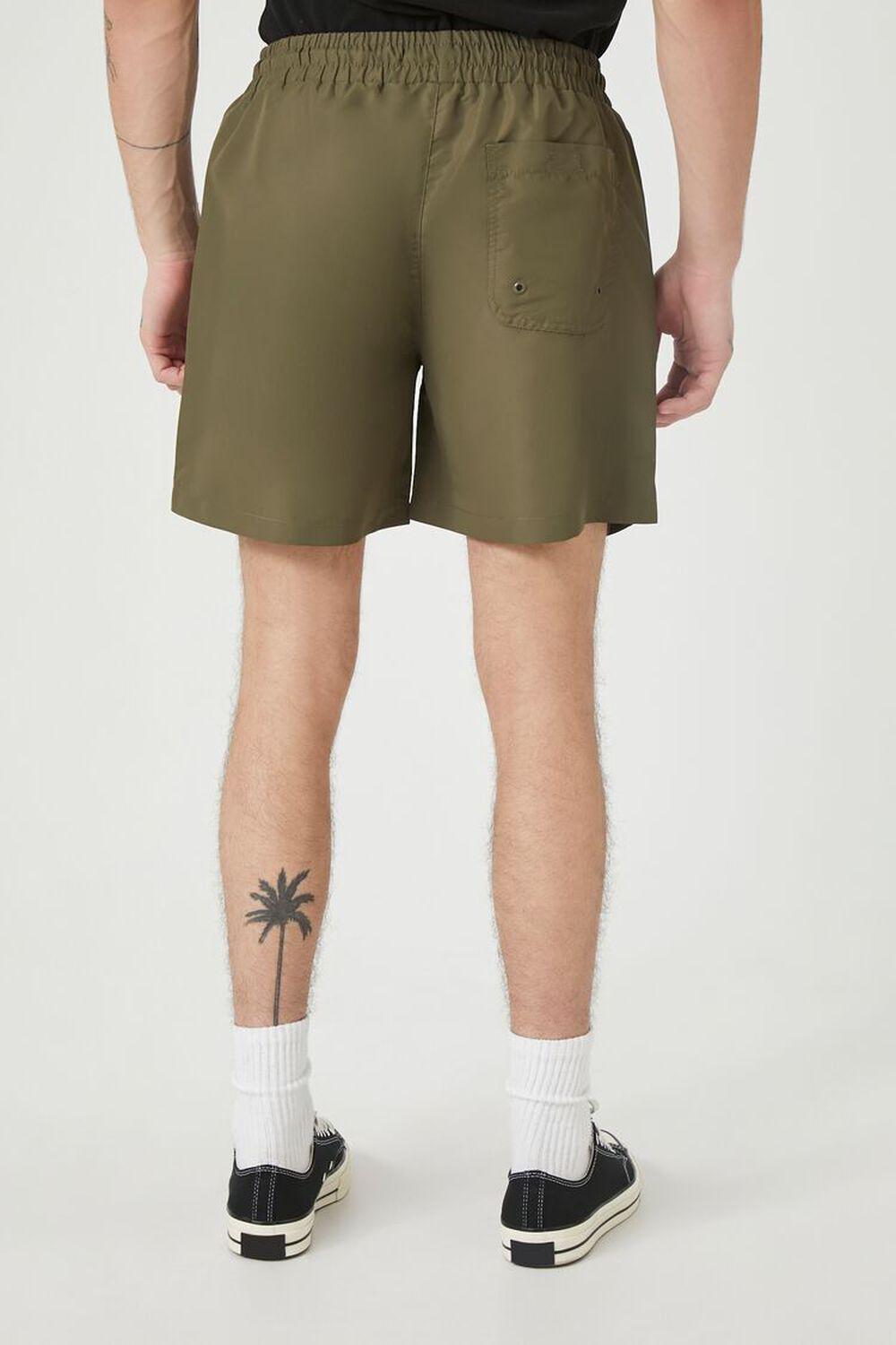 Drawstring Cargo Swim Trunks | Forever 21 Product Image