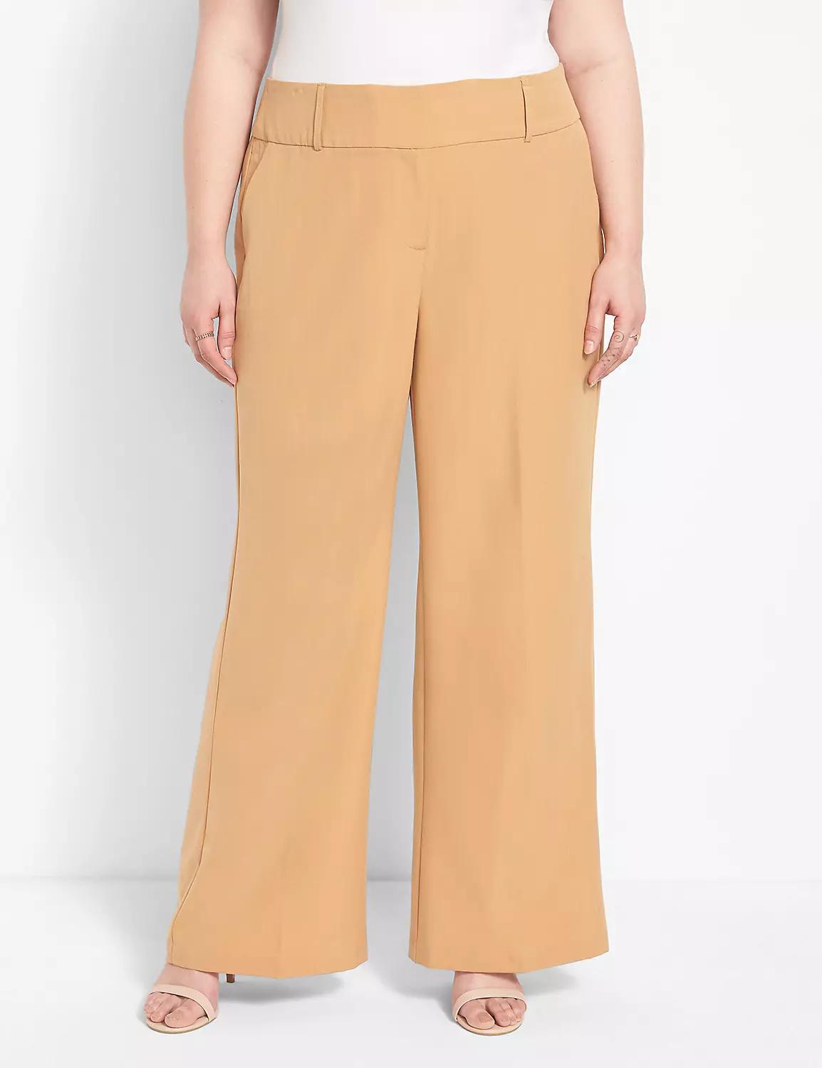 Signature Fit High-Rise Perfect Drape Wide Leg Pant Product Image