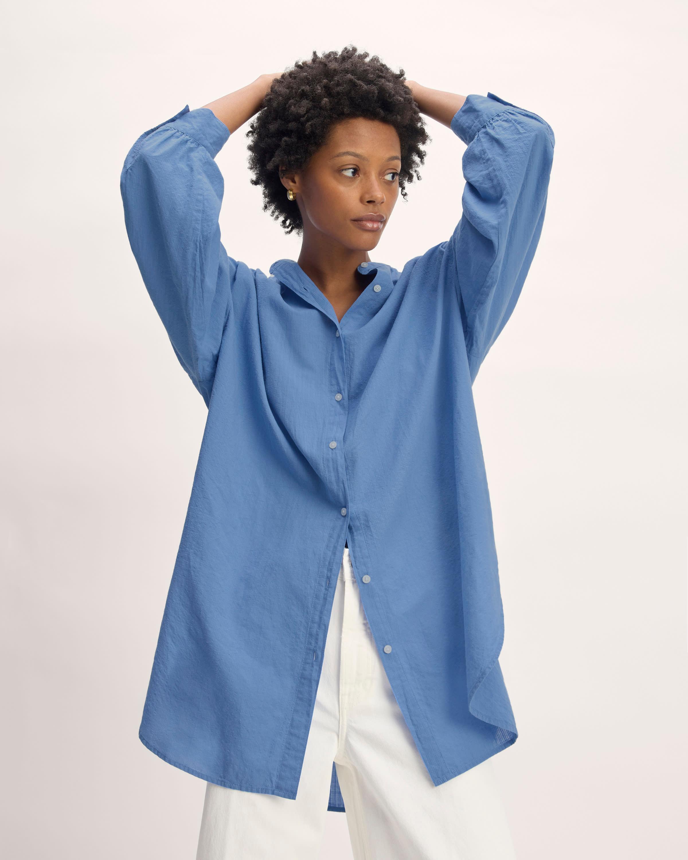 The Gauze Oversized Shirt Product Image