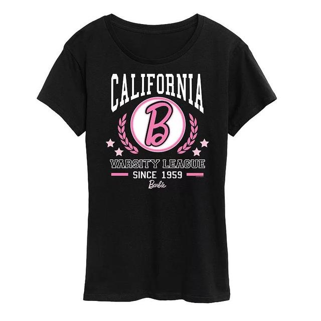 Womens Barbie Varsity League Graphic Tee Product Image