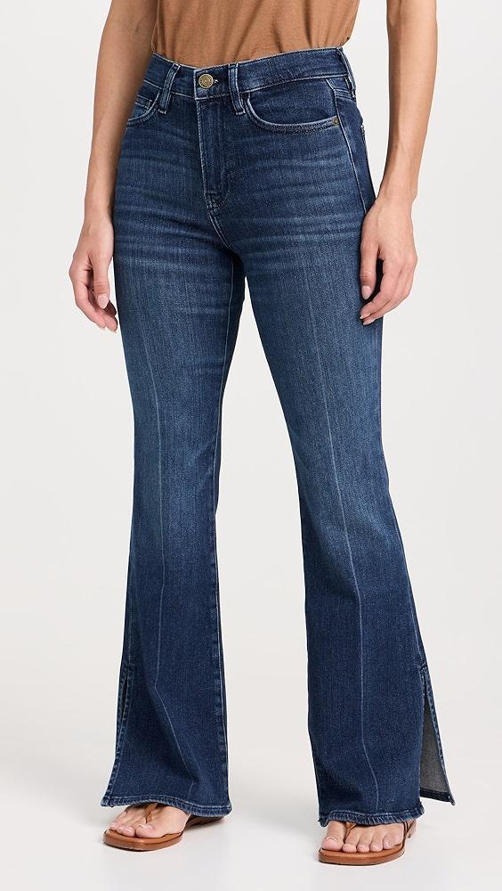 FRAME Le Easy Flare Side Slit Jeans | Shopbop Product Image