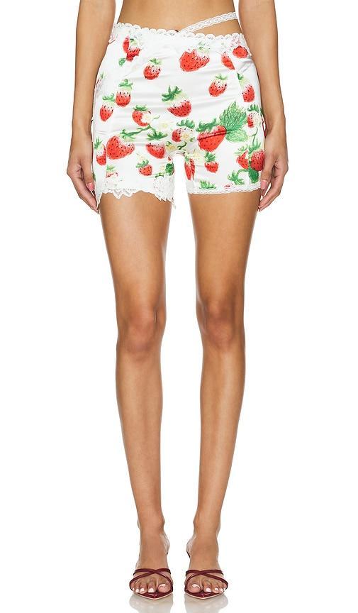 Lace Trimmed Shorts Product Image