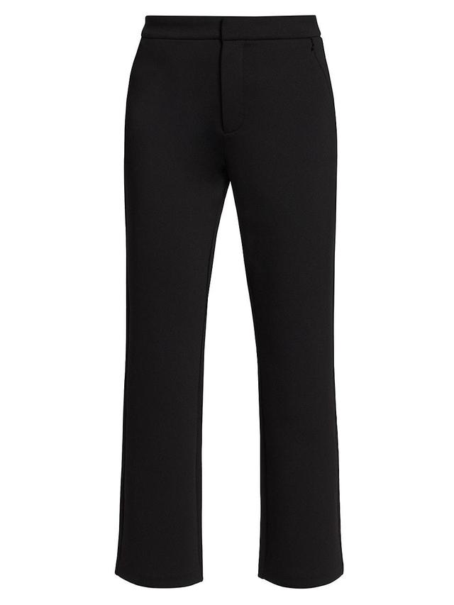 Womens Cropped Shiny Scuba Pants Product Image