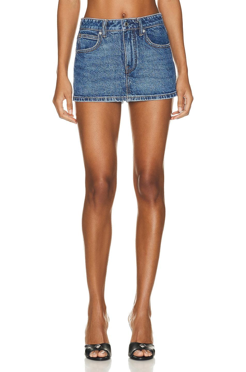 Alexander Wang Mid Rise Stretch Skort Size 28. Product Image