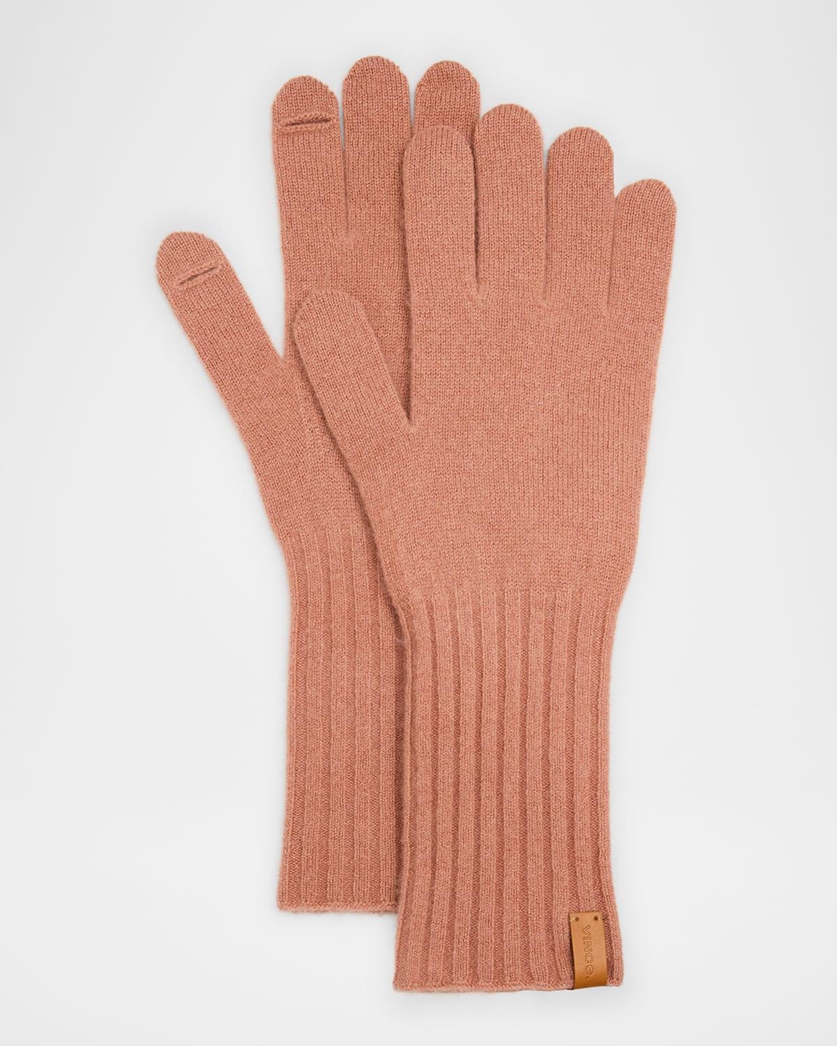 Womens Boiled Cashmere Gloves Product Image