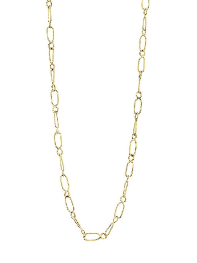 Womens Nature Deconstructed River 18K Yellow Gold Chain Necklace Product Image