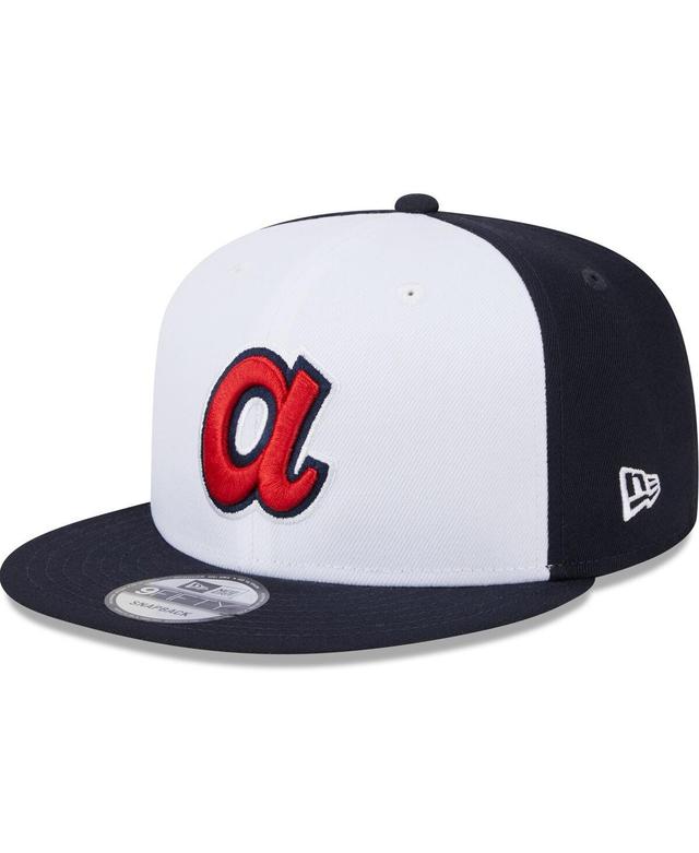 Mens New Era Atlanta Braves 2024 Batting Practice 9FIFTY Snapback Hat Product Image