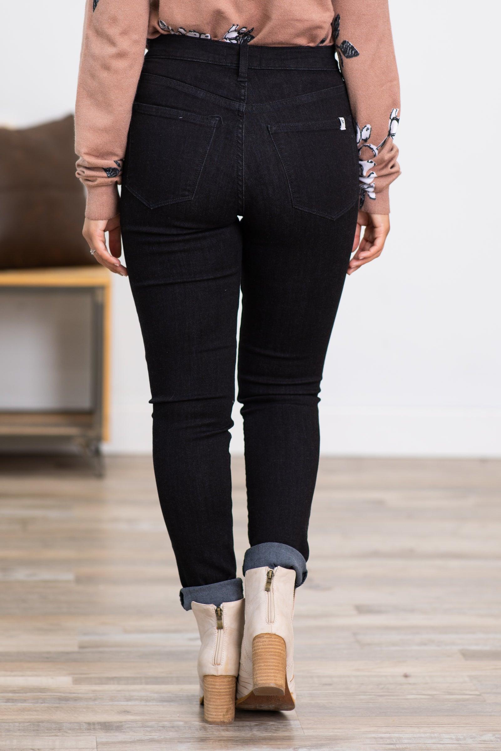 Sneak Peek Black Classic Skinny Jeans Product Image