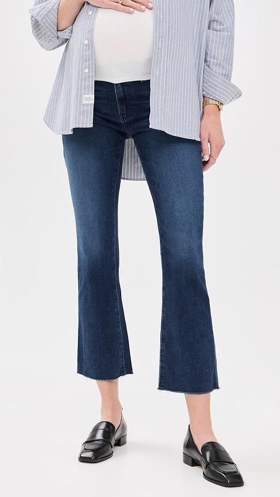 PAIGE Claudine Maternity Jeans with Raw Hem | Shopbop Product Image