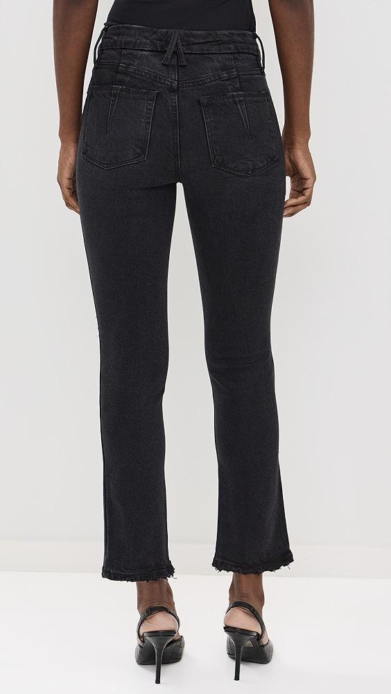 Good American Good Legs Straight Jeans with Darted Back Pockets | Shopbop Product Image