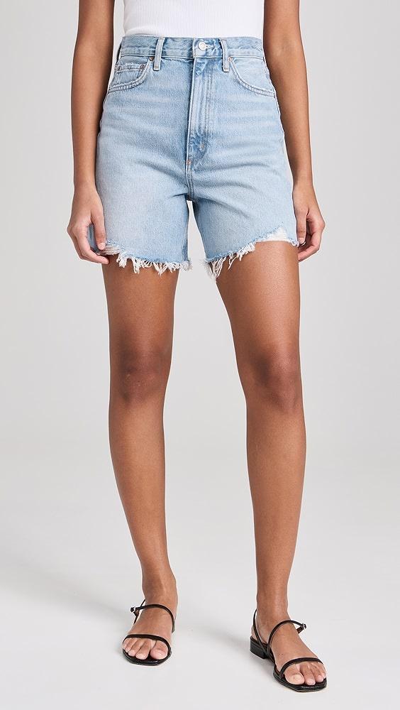 AGOLDE Stella High Rise Baggy Shorts | Shopbop Product Image