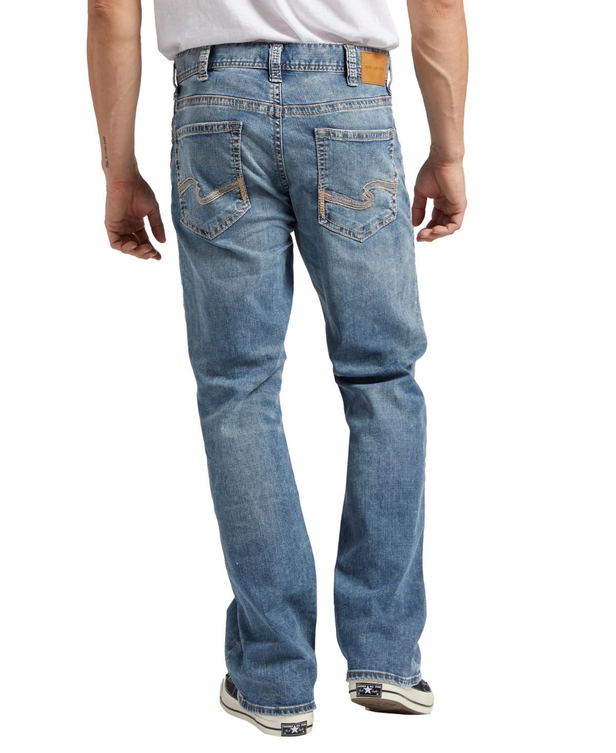 Silver Jeans Co. Craig Stretch Easy Fit Bootcut Medium Wash Jeans Product Image