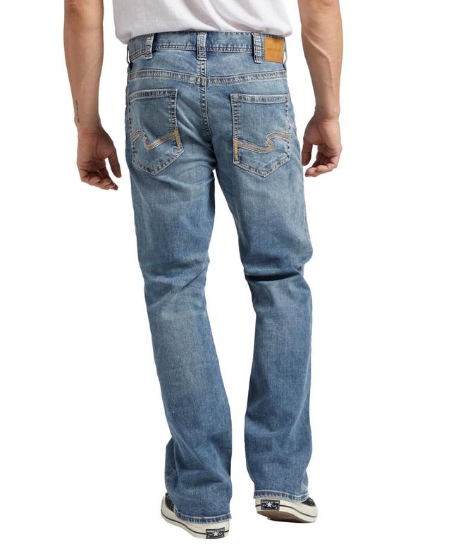 Silver Jeans Co. Craig Stretch Easy Fit Bootcut Medium Wash Jeans Product Image