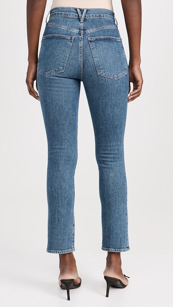 Veronica Beard Jean Ryleigh Ankle High Rise Slim Jeans | Shopbop Product Image