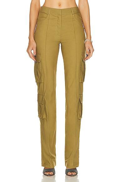 ILA Kelly Cargo Trouser in Olive Product Image