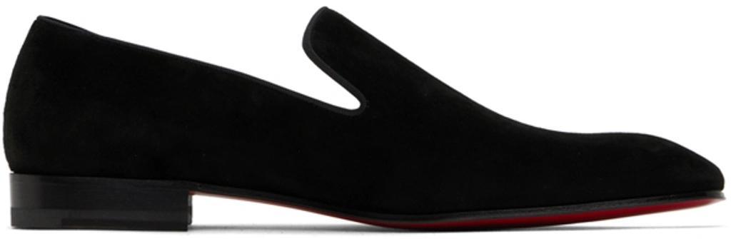 CHRISTIAN LOUBOUTIN Dandelion Flat Veau Velours In Black Product Image