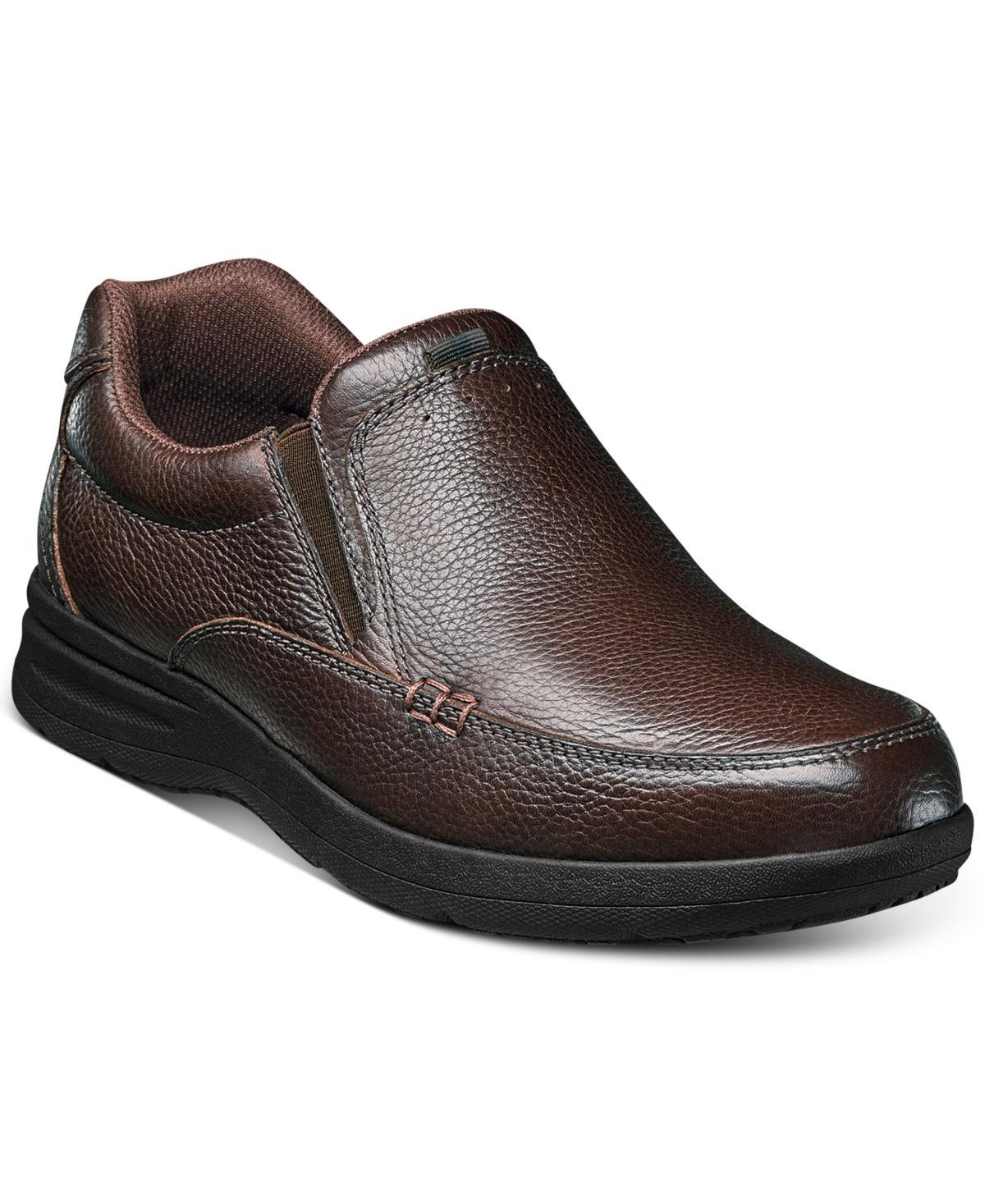 Big & Tall Nunn Bush Cam Moc Toe Slip Ons Product Image